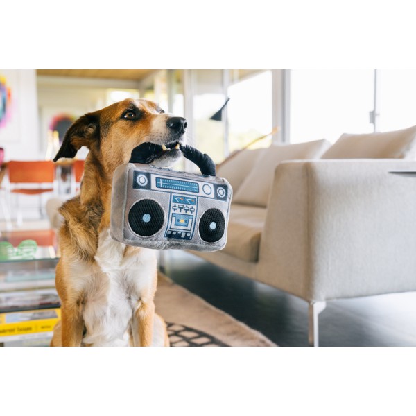 Play- Anni 80 - Giocattolo per Cani - Radio Boombox