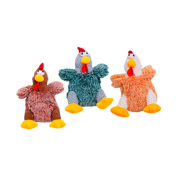 JV - Toys for dogs - Rooster 24 cm - Various colors
