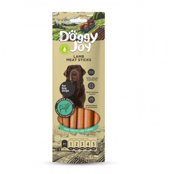 Doggy Joy - Natural Snack - Lamb Meat Stick - 45 gr