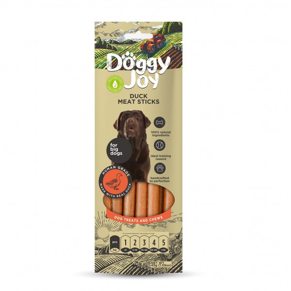 Doggy Joy - Natural Snack - Duck Meat Stick - 45 gr