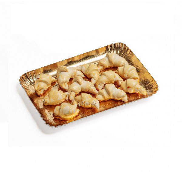 Dolci Impronte - Vassoio 12 Croissant alla vaniglia