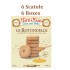 Dolci Impronte - Le Rotondelle - Pack of 6 Honey Biscuit Boxes - 250 gr