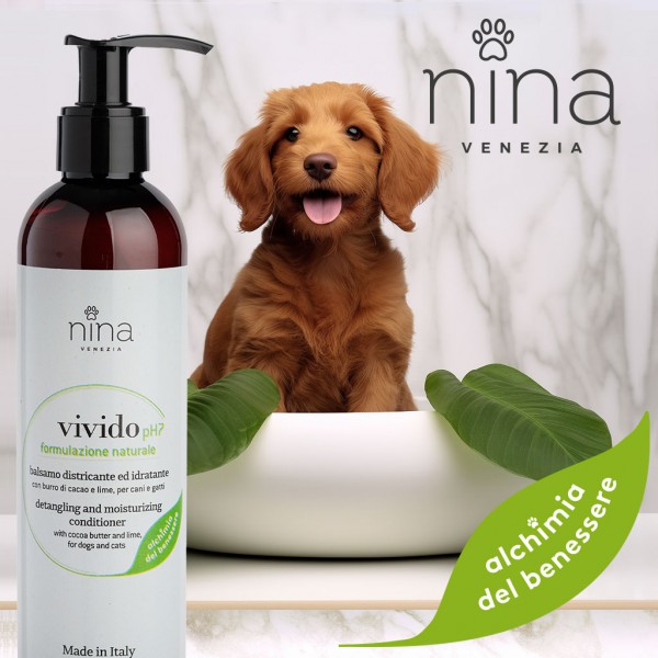 Nina Venezia VIVIDO - Dogs and Cats-  Detangling - Rinse off - Cocoa Butter - 250ml
