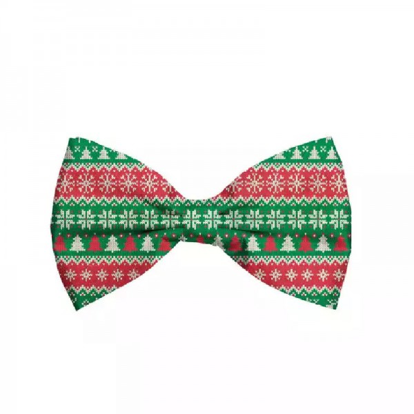 PG - Papillon natale verde e rosso