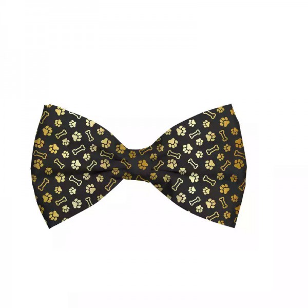 PG - Papillon natale oro bianco e nero