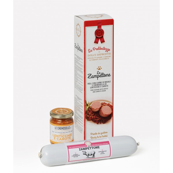 VL- Dolci Impronte - Lo Zampettone con lenticchie - Confezione 6 pezzi