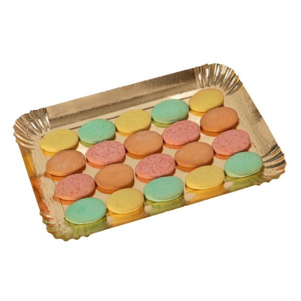 Dolci Impronte Biscuit Tray - 20 colored Easter eggs