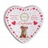 Dolci Impronte -Confezione 3 Scatole Latta Biscotti Frolla CUORICINI 80 gr