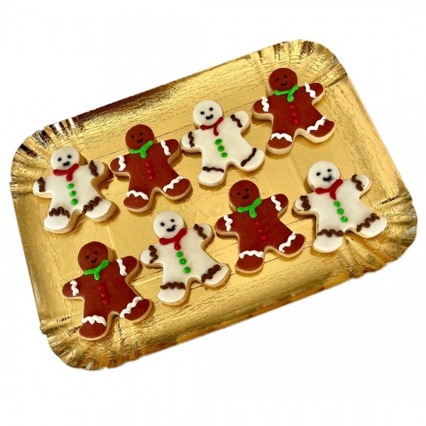Dolci Impronte Vassoio | 8 Ginger Natalizi 192g