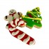 Dolci Impronte 2 Confezioni | Scatola Natale Albero Candy Ginger 55g