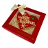 Dolci Impronte 2 Confezioni | Scatola Natale Cuore Rosso Merry Christmas 69g