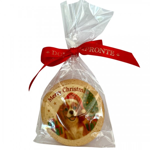 Dolci Impronte 3 Confezioni | Sacchetto Biscotto Natale Cavalier 46g