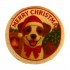 Dolci Impronte 3 Confezioni|Sacchetto Biscotto Natale Jack Russel 46g