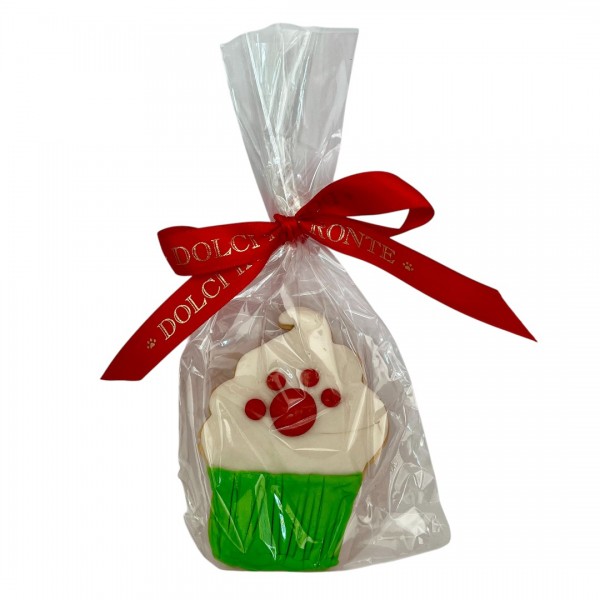 Dolci Impronte 3 Confezioni | Sacchetto Cupcake Natalizio  45g