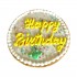 Dolci Impronte | Pack of 2 pieces Funny Round Birthday Cake115 g