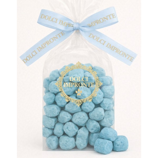 Dolci Impronte - Confezione 8 Sacchetti Biscottini   Aroma Yogurt e Mirtillo 140g