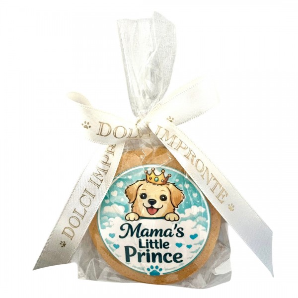 Dolci Impronte | Little Prince Azzurro  Biscotto 30g Confezione 5 Sacchetti