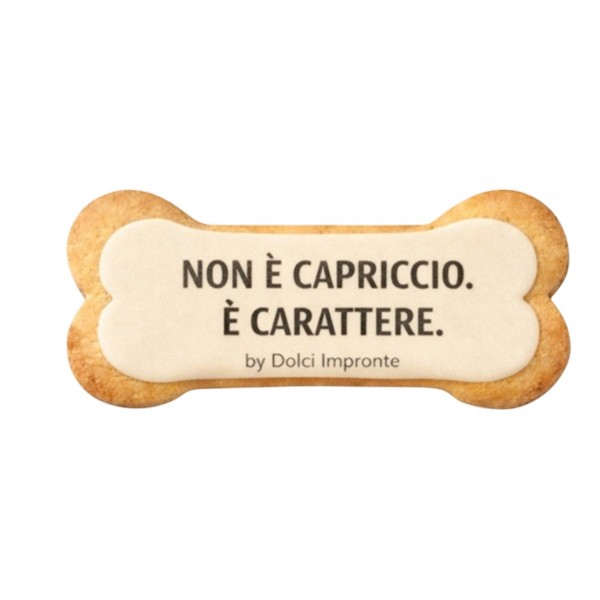 Dolci Impronte |Iconic Collection NON E' CAPRICCIO E' CARATTERE Osso 76g