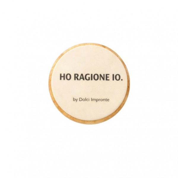 Dolci Impronte | Iconic Collection HO RAGIONE IO 30g