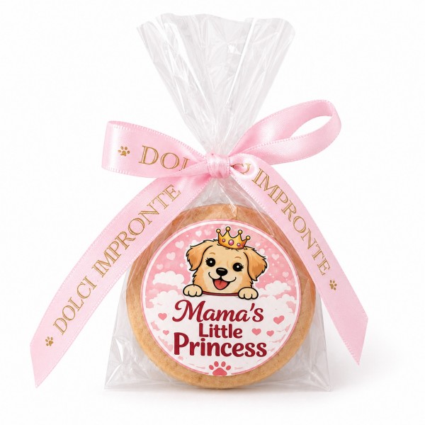 Dolci Impronte | Little Princess Pink Biscuit 30 g Pack of 5 Bags