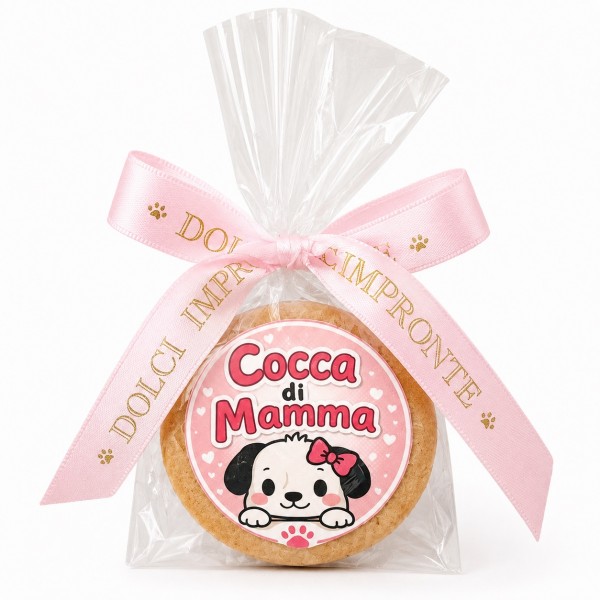 Dolci Impronte | Cocca di Mamma Pink Biscuit 30 g Pack of 5 Bags