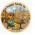 Souvenir City Edition HAPPY BARKS [CITY] - rotondo - 10 Pezzi