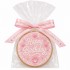 Dolci Impronte | Confezione 3 pezzi Birthday Round Cake Rosa 110 gr