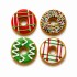 Dolci Impronte | Scatola Regalo Natale 4 Mini Donuts  55 gr - Confezione 2 scatole
