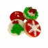 Dolci Impronte| Vassoio 12 Cupcake Soggetti Natale 230g