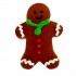 Dolci Impronte |  Ginger Christmas Biscuit Bag, net weight 38 g  (Pack 3pcs)
