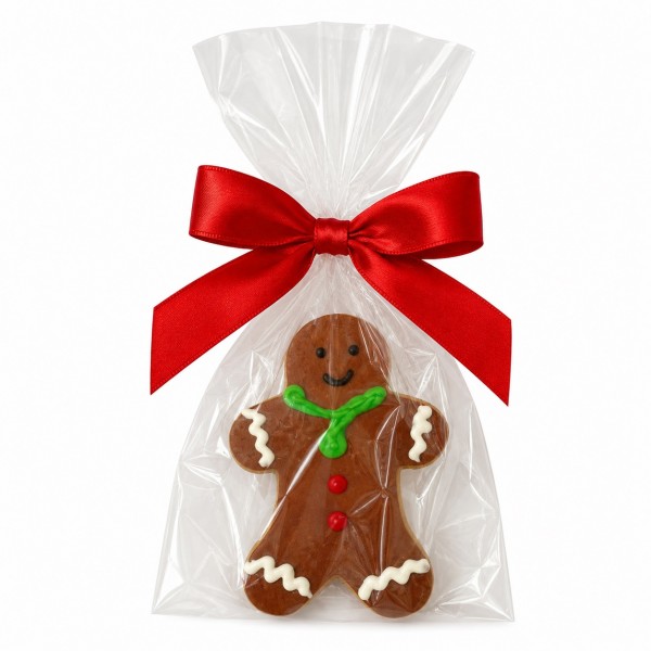Dolci Impronte |  Ginger Christmas Biscuit Bag, net weight 38 g  (Pack 3pcs)