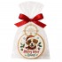 Dolci Impronte | MERRY WOOF Christmas Biscuit with Edible Wafer 42 g  (Pack 3pcs)