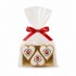Dolci Impronte | Cuori Merry Christmas cialda alimentare 85g  3 Confezioni
