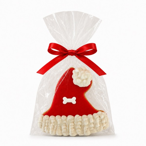 Dolci Impronte | Cappello Babbo Natale  con osso 42g   3 Confezioni