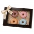 Dolci Impronte | Wengé Gift Box with 4 Donuts (Pack 2pcs) S05