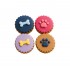 Dolci Impronte | Wengé Gift Box with 4 Cupcakes 80 g (Pack 2pcs) S05