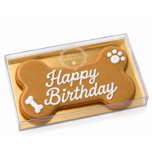 Dolci Impronte | Birthday Bone Caramello - 85gr  3 Confezioni S10