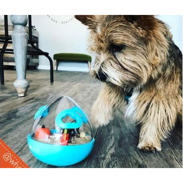 wobble dog food dispenser