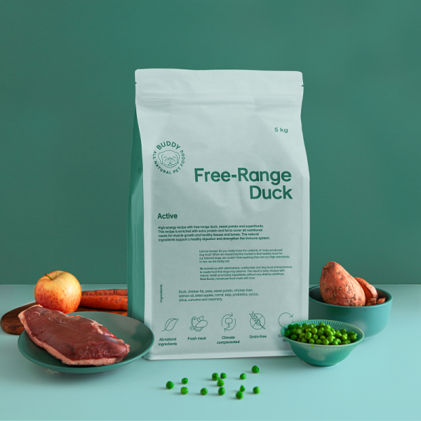 Buddy - Secco - Adult Dog Active - Free-Range Duck Kg 5