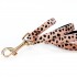 Milk & Pepper Guepard Rose - Leather Leash - 120x1,5cm