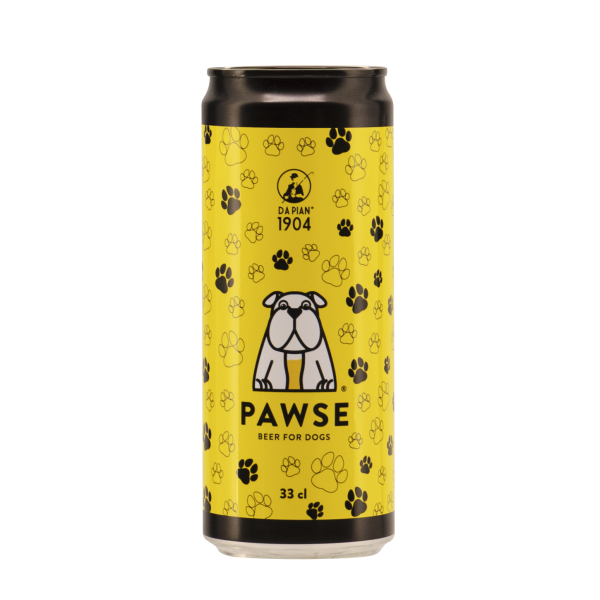 PAWSE - Birra Senza Alcohol e Gas - Base Miele - Made In Italy - 12 Lattine 33cl