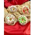 Dolci Impronte 2 Confezioni | Scatola Natale Mini Donuts 55g